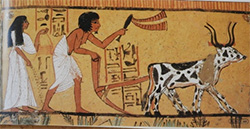  Deir el Medina tomb painting	