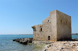  15th century watchtower, Vendicari Nature Reserve